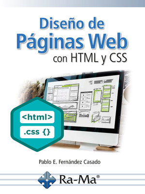 cover image of Diseño de páginas web con HTML y CSS